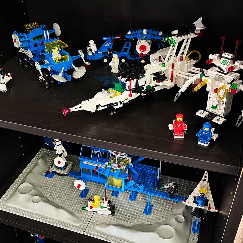 Lego collection at the Brick Zone